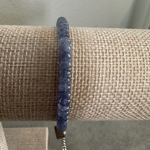 Natural Tanzanite adjustable bracelet by Jay King - Picture 2 of 8